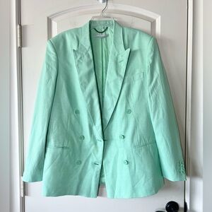 Stella McCartney Oversized Double-Breasted
Blazer